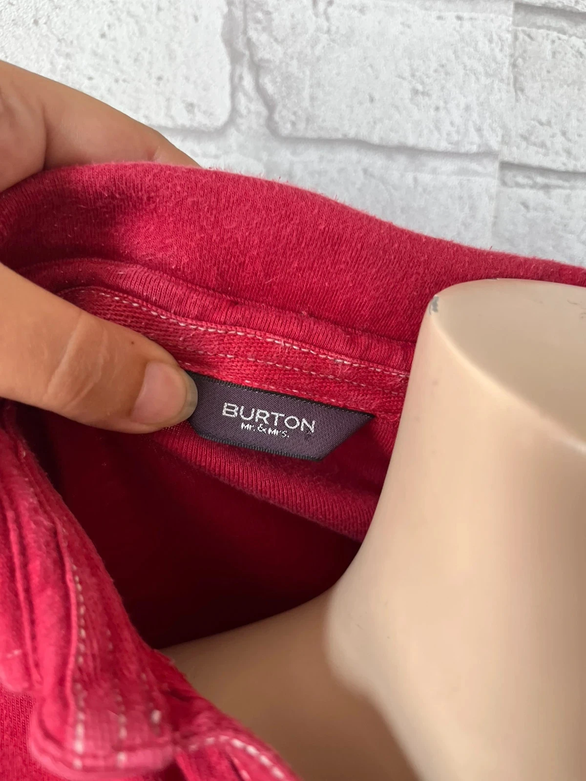 Polo feminino mangas longas vermelho – Burton – Tamanho 36 – photo 3